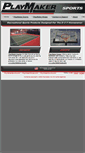 Mobile Screenshot of playmakersports.com